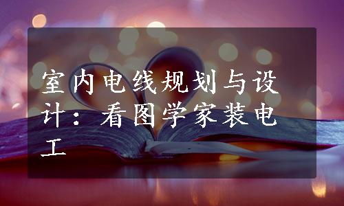 室内电线规划与设计：看图学家装电工