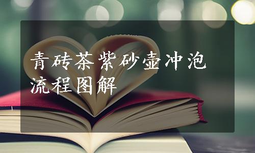 青砖茶紫砂壶冲泡流程图解